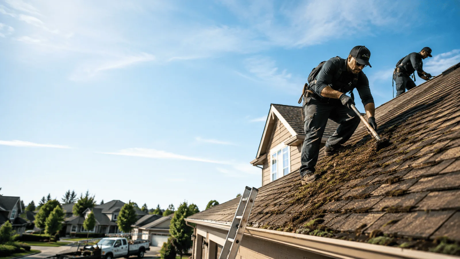 Roof Moss Removal in Rockaway, NJ near me